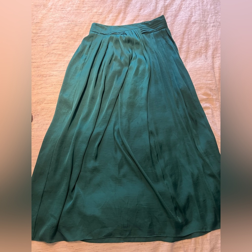 Zara Green Maxi Skirt